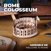 Colosseo di Roma - Modello in Legno UGEARS